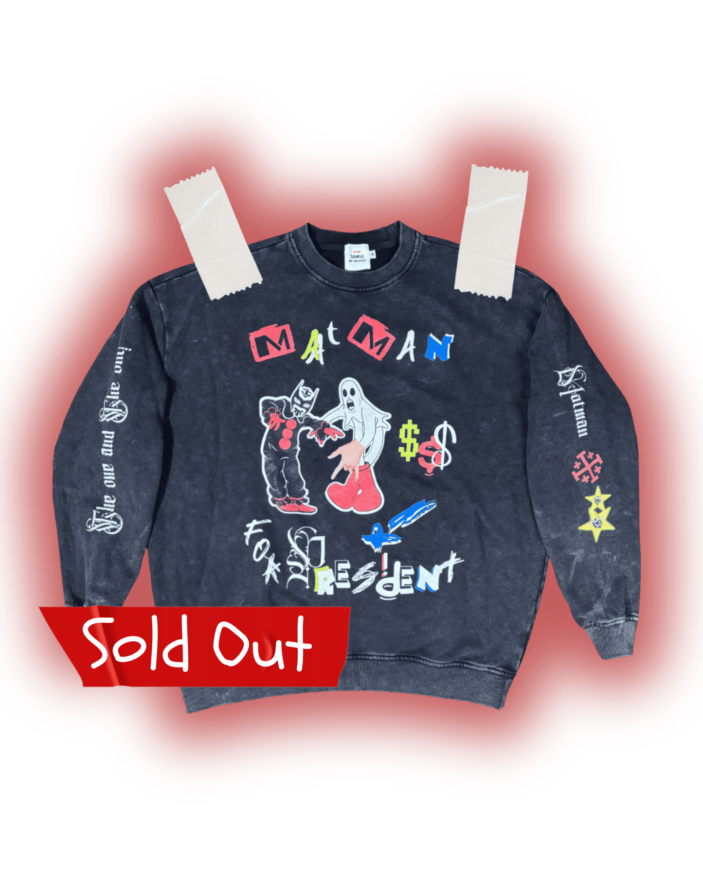 MATATTACK "MATMANs TERROR" SWEATSHIRT