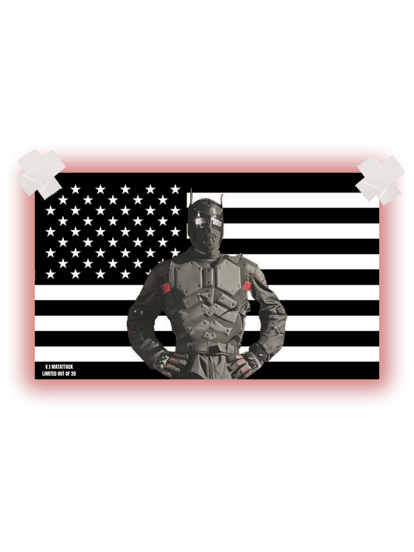 1 out of 20 MATATTACK “MATMAN FLAG” V.1